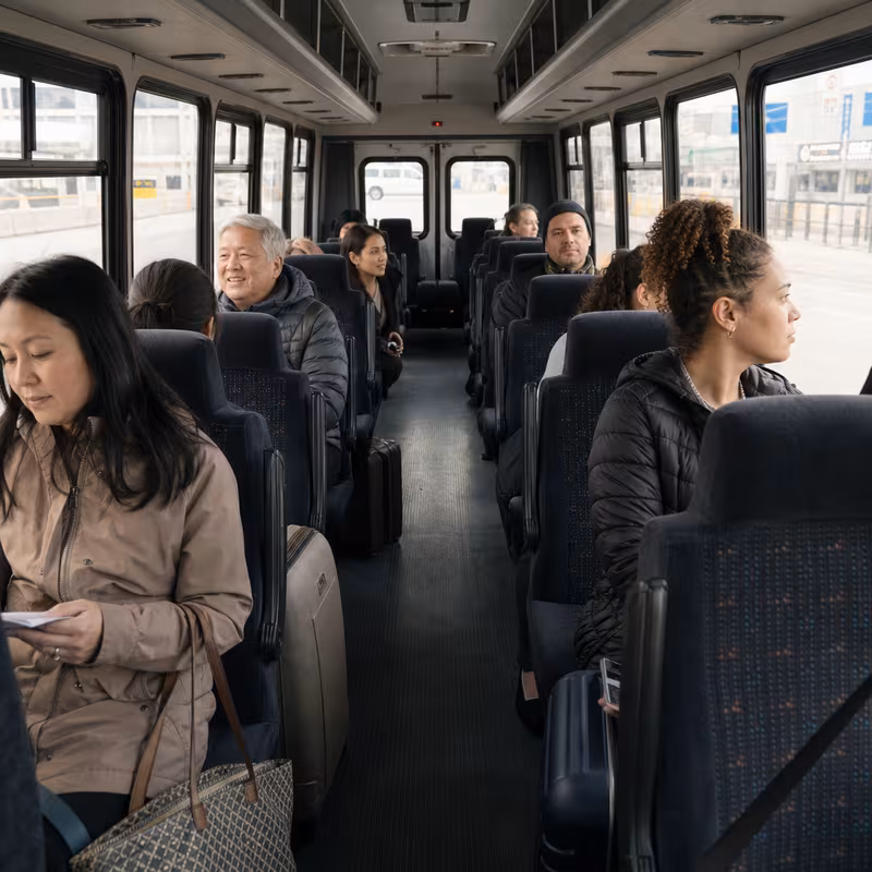 Boston Airport Transportation fleet vehicle