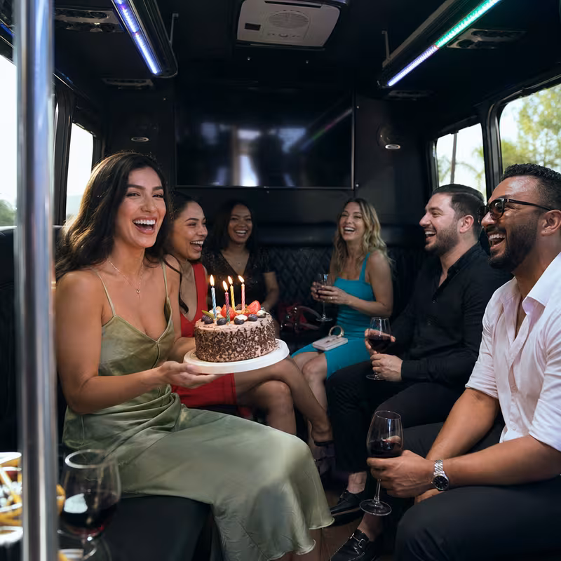 Boston Birthday Transportation fleet vehicle