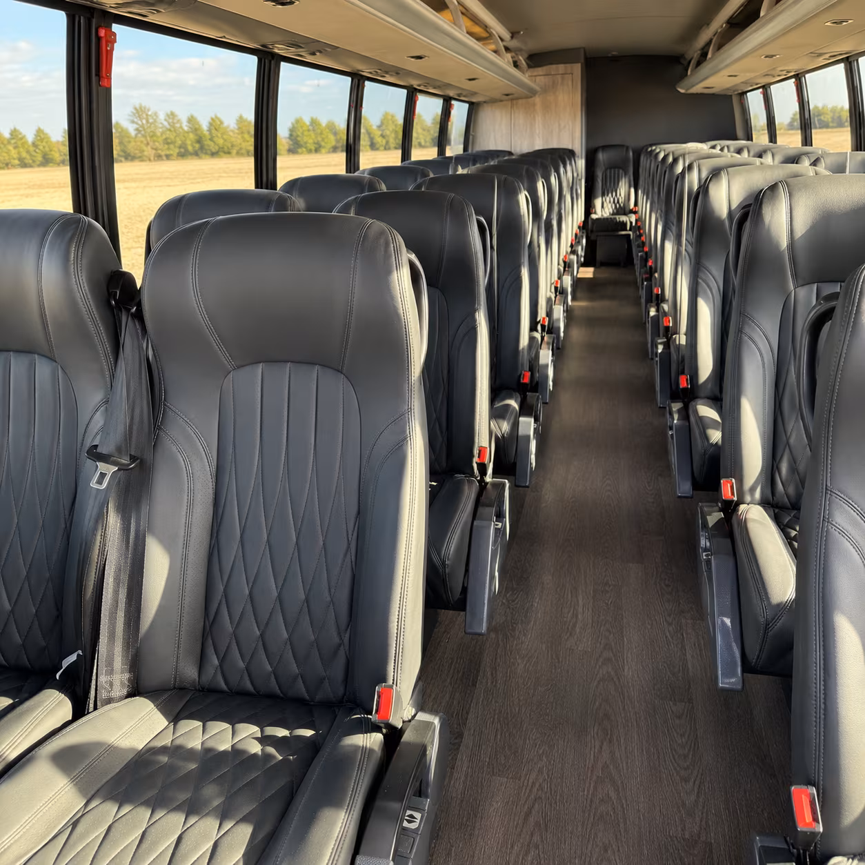 Boston Airport Shuttle & Transportation party bus exterior