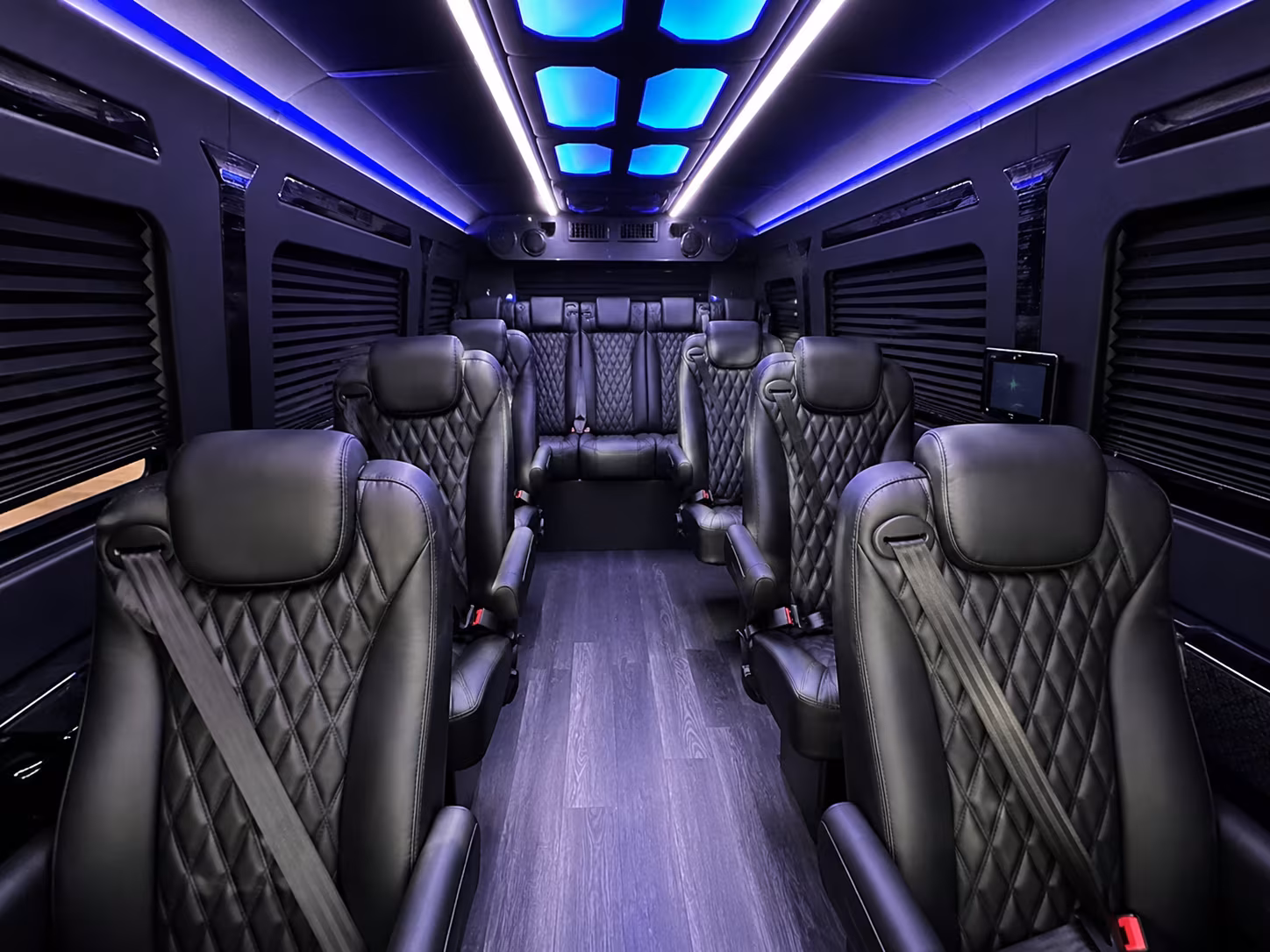 Boston Airport Shuttle & Transportation party bus exterior