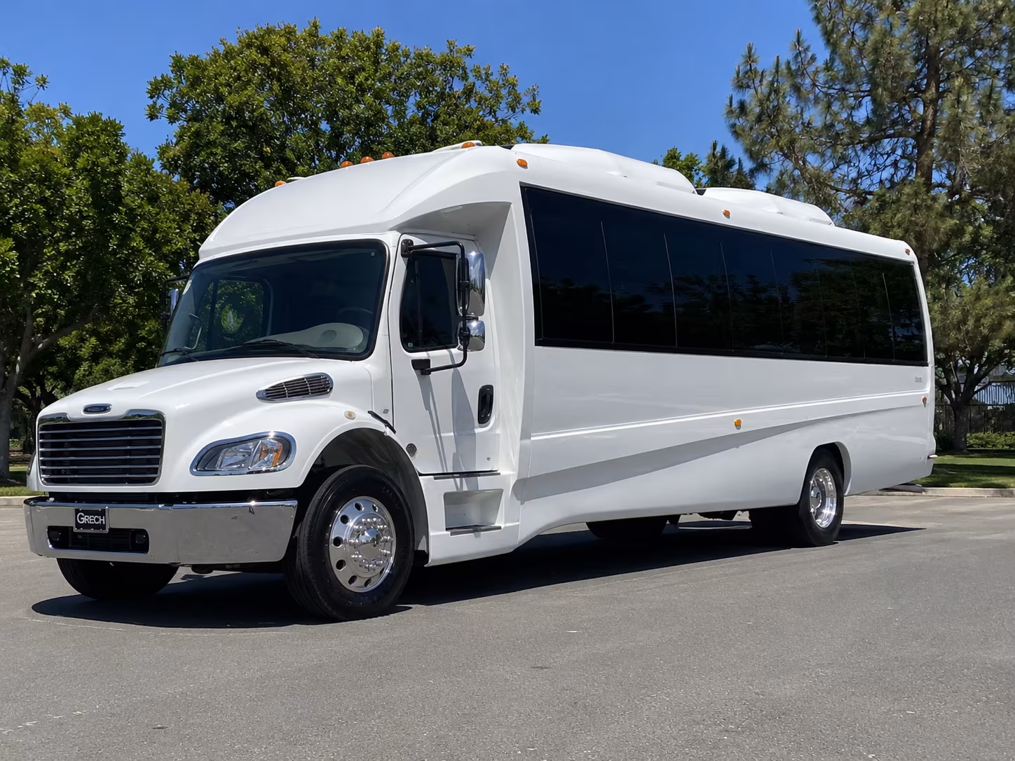 Boston Concert & Music Festival Transportation party bus exterior