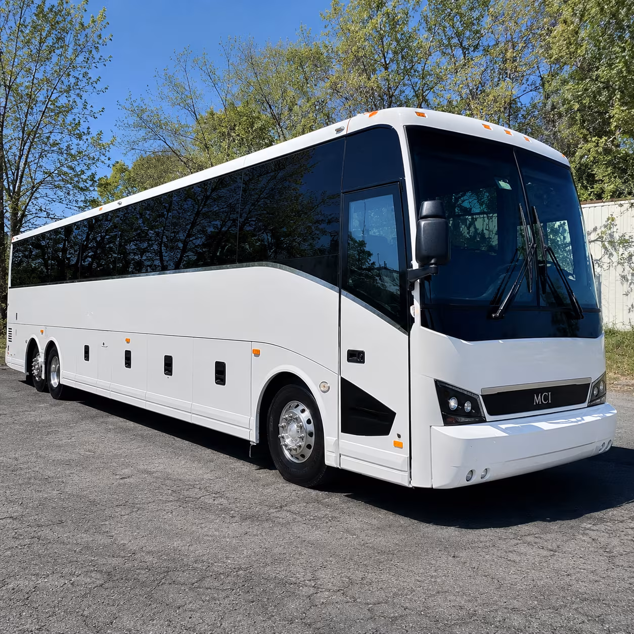 Boston Corporate Transportation party bus exterior