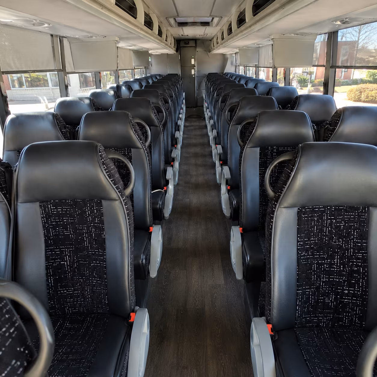 Boston Corporate Transportation party bus interior