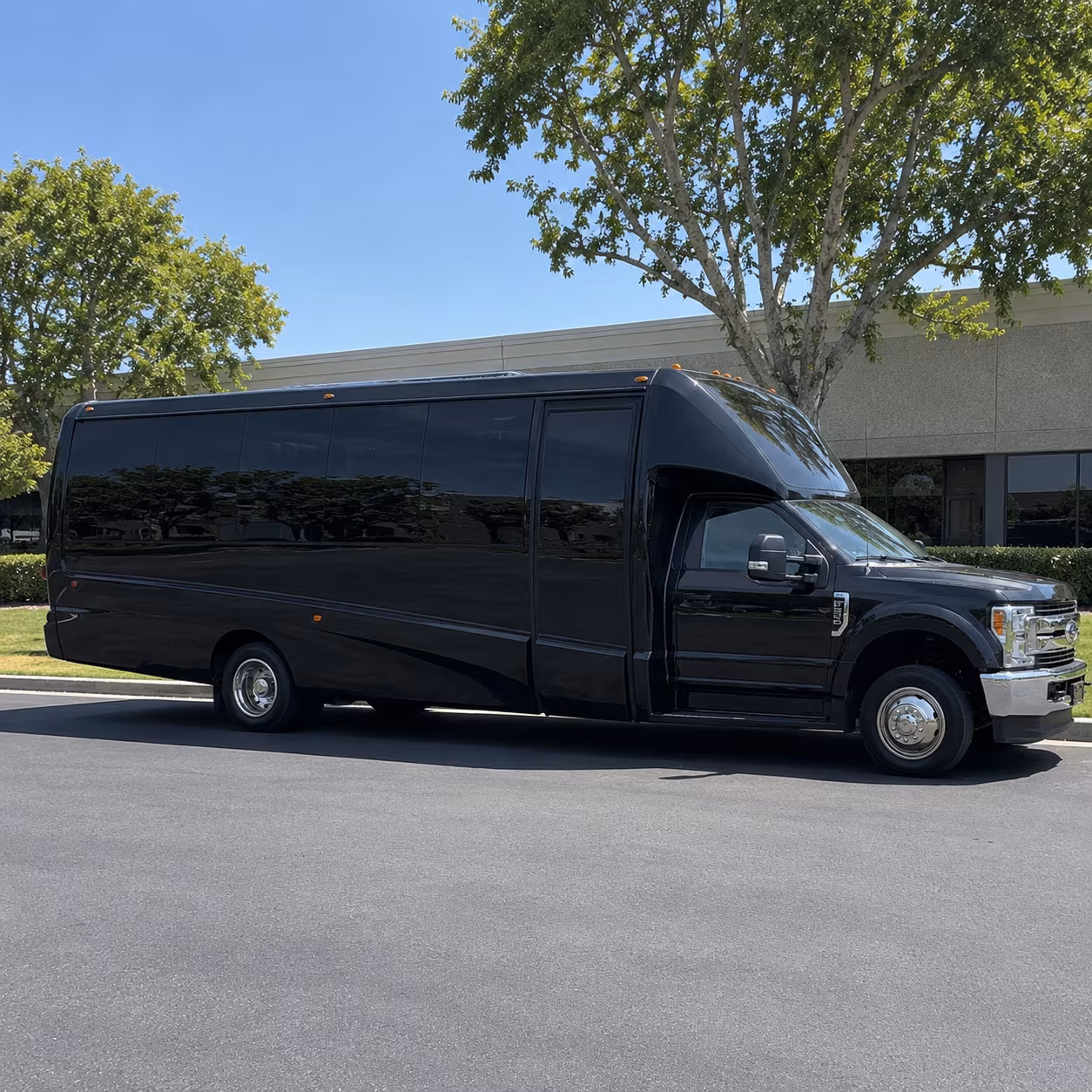 Boston Prom & Homecoming Transportation party bus exterior