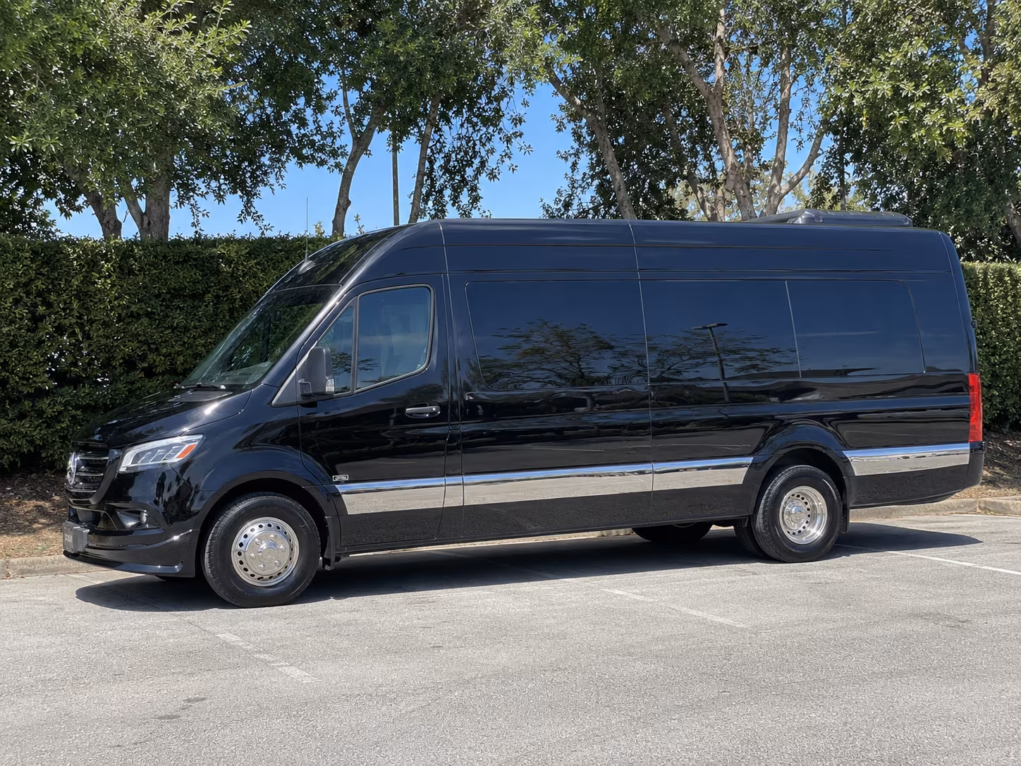 Boston School Event Transportation party bus exterior