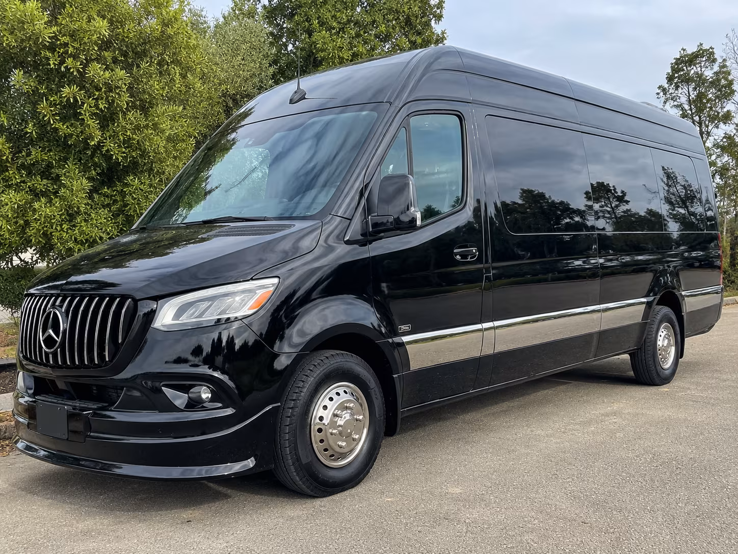 Boston School Event Transportation party bus exterior