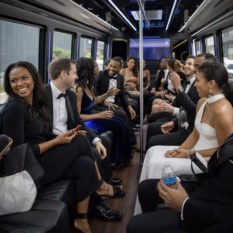Boston Prom & Homecoming Transportation fleet vehicle