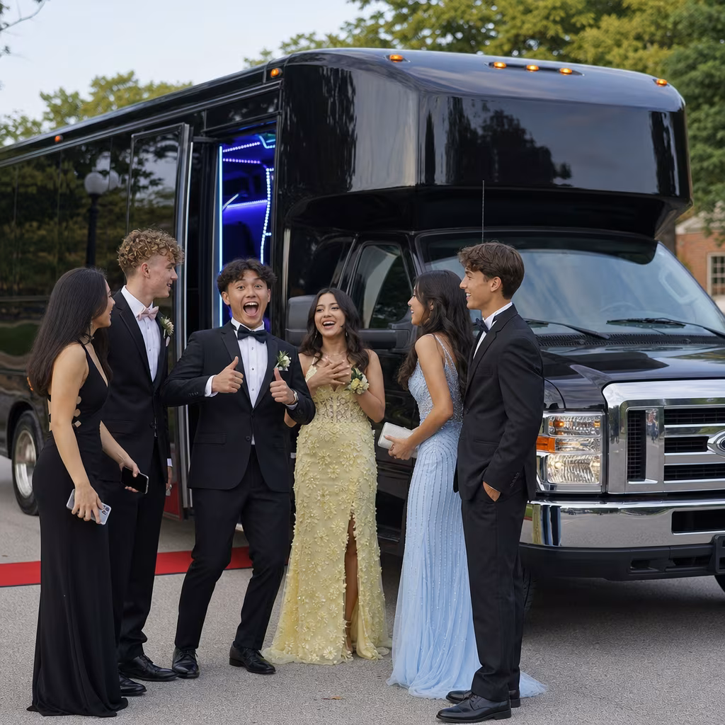 Boston Prom Party Bus Rental