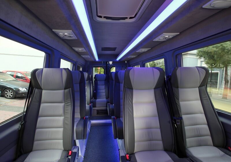 Somerville 18 Passenger Van/Minibus Interior