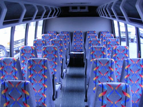 Lowell 15-35 Passenger Minibuses Interior